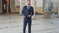 Giorgio Chiellini juga memiliki gelar magsiter dari administrasi bisnis dari Universitas Turin pada 2017. Istimewanya dia lulus dengan predikat cumlaude. (instagram)