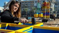Israel Siap Pecahkan Rekor Menara Lego Tertinggi di Dunia