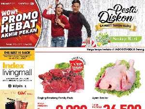 Tahun Baru, Ada Pesta Diskon Bahan Segar di Transmart Carrefour