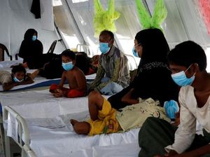 Difteri Serang Warga Rohingya di Pengungsian, 24 Orang Meninggal