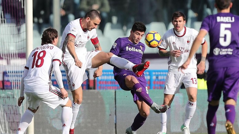 AC Milan Diimbangi Fiorentina 1-1