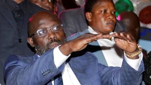 Legenda AC Milan George Weah Jadi Presiden Liberia