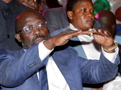 Legenda AC Milan George Weah Jadi Presiden Liberia
