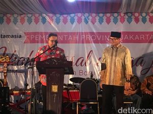 437 Pasangan Nikah Massal, Anies: Semoga Sakinah, Mawadah Warahmah