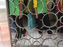 Bocah Perempuan Sempat Terjepit Teralis di Istiqlal