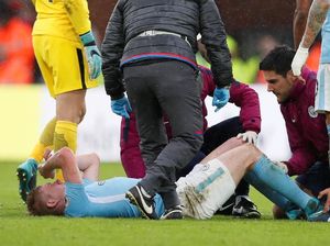 Kabar Buruk Cedera Jesus dan De Bruyne Usai City Diimbangi Palace
