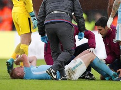 Kabar Buruk Cedera Jesus dan De Bruyne Usai City Diimbangi Palace