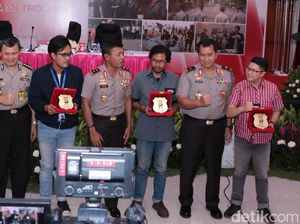 detikcom Terima Penghargaan dari Polda Metro Jaya