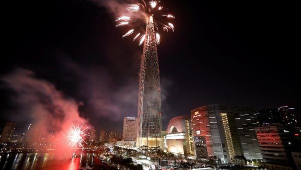 Annyeong 2017! Gemerlap Kembang Api Tahun Baru 2018 di Korsel