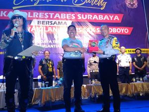 Tertib Tahun Baru, Polisi Gandeng Komunitas Bikers Surabaya