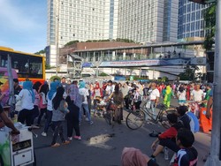 Warga Penuhi HI Meski Tak Ada CFD, Polisi: Banyak yang Belum Tahu