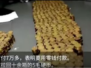 Pengusaha Ini Beli BMW Pakai Koin