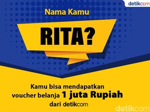 Dear Rita, Mau Voucher Rp 1 Juta? Caranya Gampang Lho!