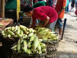 Manfaatkan Tahun Baru, Penjual Jagung Dadakan Dapat Omzet Rp 7 juta/Hari
