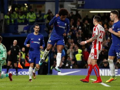 Foto: Chelsea Akhiri 2017 dengan Pesta Gol