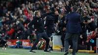 Skor 2-1 bisa dipertahankan Liverpool sampai laga selesai. Tiga poin itu mengamankan anak-anak Merseyside di posisi empat dengan nilai 41, empat angka di depan Tottenham Hotspur dan cuma tiga poin di belakang Manchester United. (Foto: Carl Recine/ Action Images via Reuters)