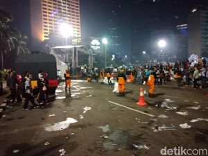 Kadis LH: Sampah Tahun Baru 2018 di Jakarta 790 Ton