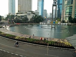 Hari Pertama 2018, Lalu Lintas di Jakarta Lengang