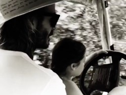 Biarkan Anak Menyetir, David Beckham Dinyinyirin Netizen