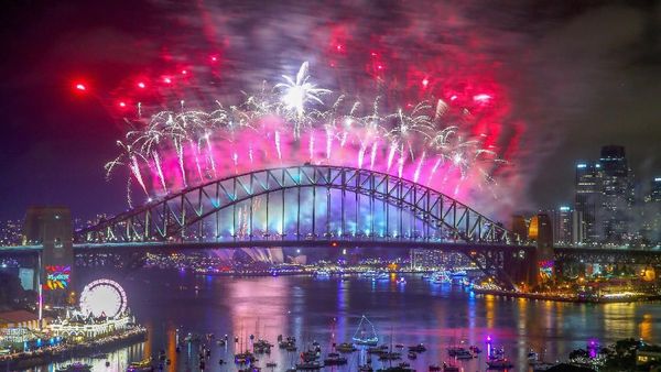 Foto: Semarak Perayaan Tahun Baru di Berbagai Negara