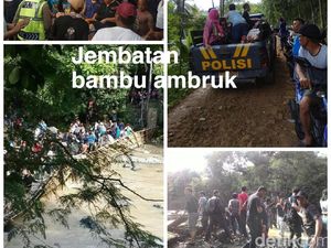 Jembatan di Penangkaran Rusa Cariu Bogor Putus, 30 Orang Luka