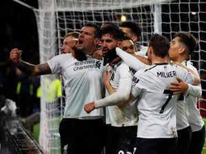 Gol di Masa Injury Time Menangkan Liverpool atas Burnley