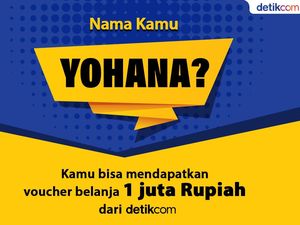 Dear Yohana, Kamu Terpilih untuk Ikuti Rejeki Nama!