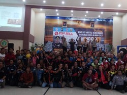 ESQ Riding 1.000 Bikers Mojokerto di Malam Tahun Baru Pecahkan Rekor