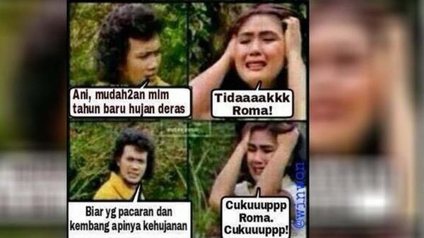 Meme Tahun Baru yang Bikin Ngakak