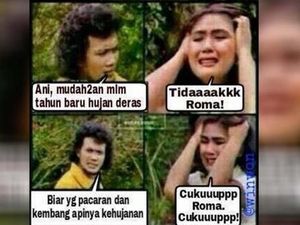 Meme Tahun Baru yang Bikin Ngakak