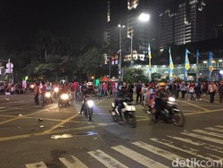 Pemotor Segera Bebas Melintas di Jalan MH Thamrin
