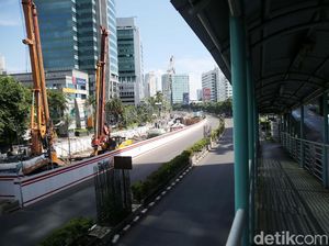 Lalin Jakarta Mati Suri di Awal Tahun