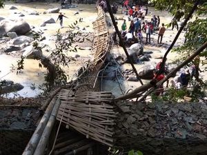 Jembatan Penangkaran Rusa Putus, Polisi akan Panggil Perhutani Jembatan Penangkaran Rusa Putus, Polisi akan Panggil Perhutani