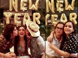 Komplit Bahagianya! Maia Estianty Liburan Bareng Al, El dan Dul