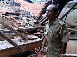 22 Tahun Berdiri, Kelas SD Sabagi yang Roboh Belum Pernah Direhab