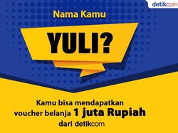 Dear Yuli, Cukup Lakukan Ini Kamu Bisa Dapat Voucher Rp 1 Juta