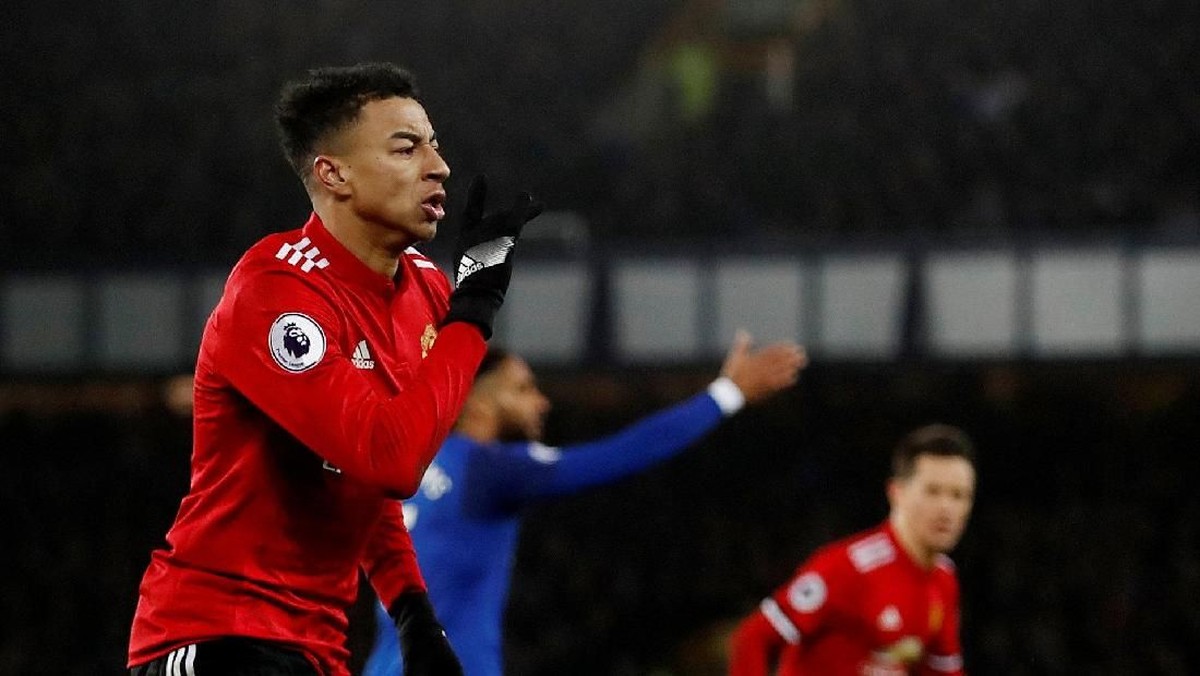 Jesse Lingard menyebut Sir Alex Ferguson punya peran besar dalam perjalanan kariernya  (Lee Smith/REUTERS)
