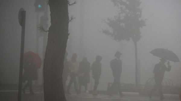 Penampakan Kota Yerusalem yang Berkabut