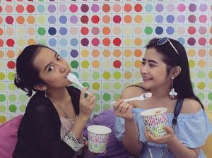 Wah, Si Cantik Prilly Ternyata Doyan Dessert dan Minum Teh!