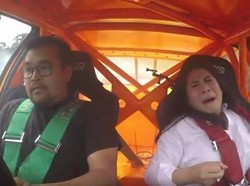 Diajak Ngedrift, Nagita Slavina Jerit-jerit Dikerjain Raffi Ahmad