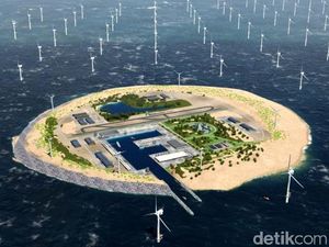 Belanda Bakal Bikin Pulau Kebun Angin Raksasa