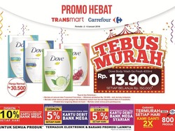 Tebus Murah Sabun di Awal Minggu Transmart Carrefour