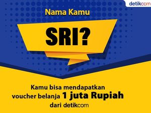 Ndang Balio Sri, Ada Voucher Rp 1 Juta dari detikcom Menunggumu