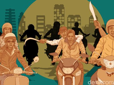Geger Geng Motor dari Jembatan Mampang hingga Kemang