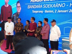 Jokowi Resmikan Kereta Bandara, Wiranto dan Cak Imin Ikut Menemani
