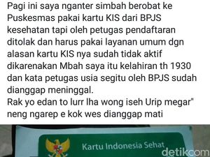 KIS Dinonaktifkan, Kakek di Bantul Tak Bisa Akses Kesehatan KIS Dinonaktifkan, Kakek di Bantul Tak Bisa Akses Kesehatan