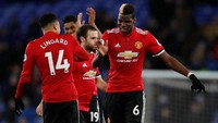 Kemenangan yang melegakan MU tentunya mengingat mereka sudah hampa kemenangan di empat laga terakhir di seluruh kompetisi, termasuk tiga hasil imbang eruntun di Premier League (Lee Smith/Action Images via Reuters)