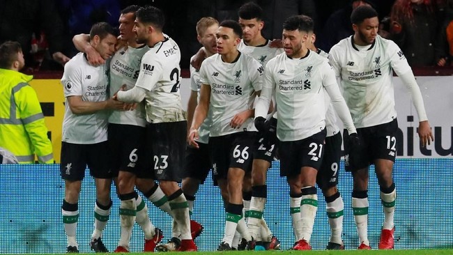 Liverpool di Ambang Rekor Laju Kemenangan