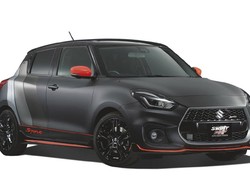 Sangarnya Suzuki Swift Sport, Hot Hatch Berwarna Hitam
