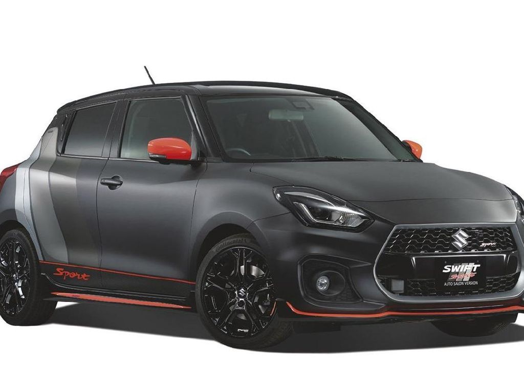 Sangarnya Suzuki Swift Sport, Hot Hatch Berwarna Hitam Sangarnya Suzuki Swift Sport, Hot Hatch Berwarna Hitam